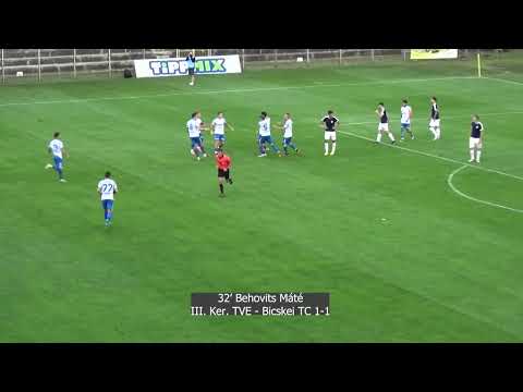 NB-III. Észak-Nyugati csoport: III. Ker. TVE - Bicskei TC 3-1 (2-1) összefoglaló