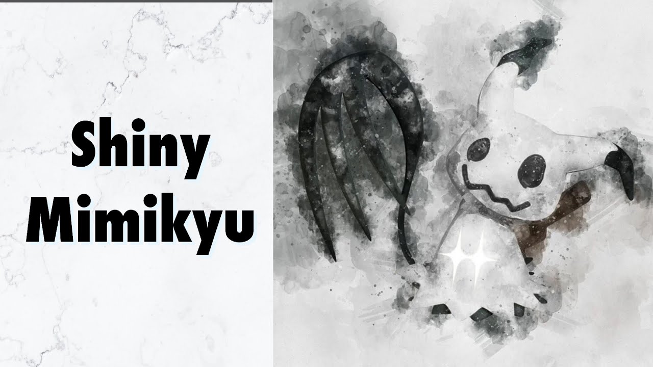 Shiny mimikyu in Pokémon violet!