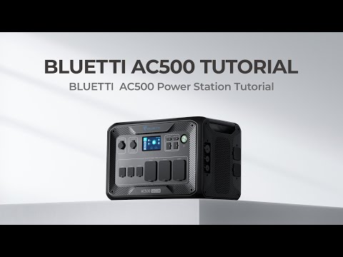 Портативная зарядная станция (инвертор) BLUETTI AC500 5000W INVERTER