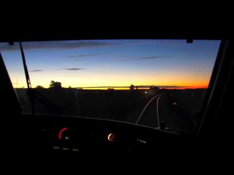 Up Front on a V/Line V'Locity Railcar