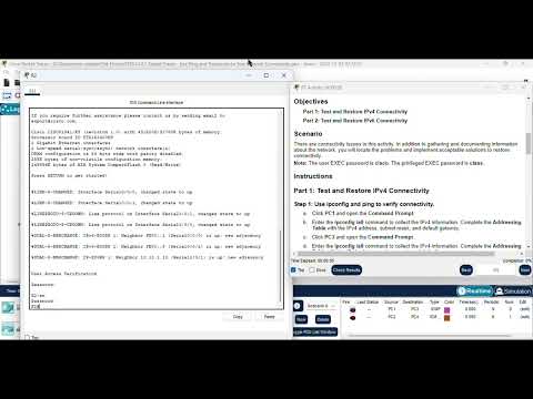 13.2.7 Packet Tracer - Use Ping and Traceroute to Test Network Connectivity