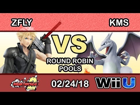 Breakthrough 2 - 2GG | Zfly (Cloud) Vs. :( | KMS (Charizard) Round Robin Pools - Smash 4