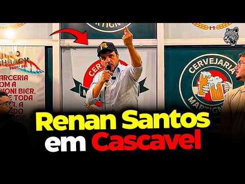 DISCURSO COMPLETO do RENAN SANTOS em CASCAVEL PARANÁ