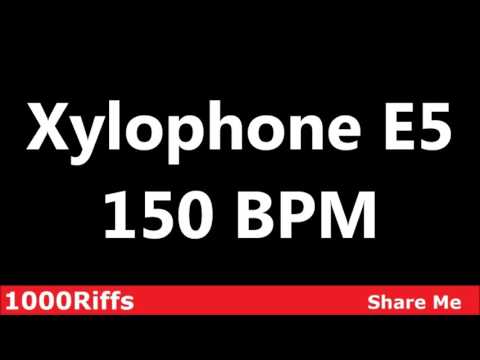 Xylophone E5 Metronome : 150 BPM ✓