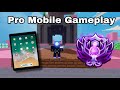 Pro Mobile Player Uses Cobalt Kit.. (Roblox Bedwars) **MOBILE GAMEPLAY**