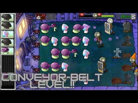 Plants Vs Zombies (Night) | Level 10 | Conveyor-Belt Level