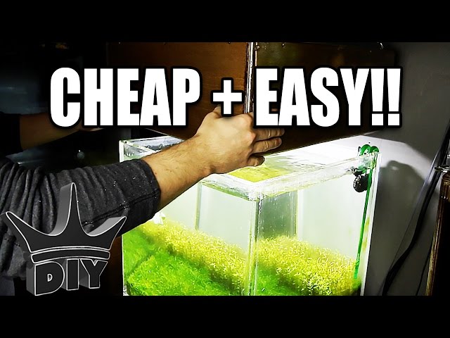 DIY planted aquarium LED light