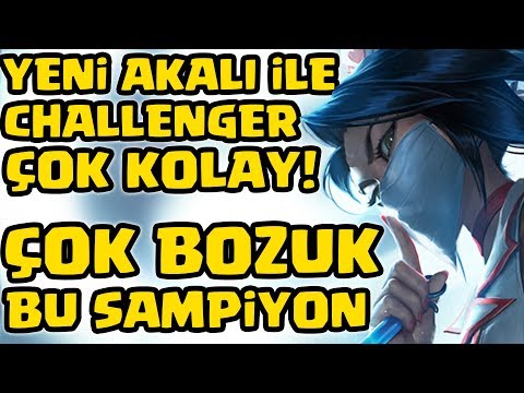 AKALİ REWORK DEDİLER AMA BİLDİĞİN TEK ATAN YAPMIŞLAR !!! KARAKTER AŞIRI GÜÇLÜ !!! | Apophis