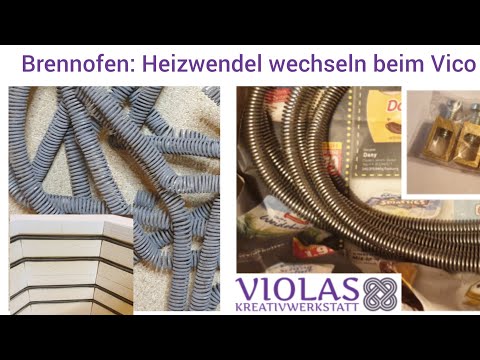 Brennofen: Heizwendel wechseln beim Vico