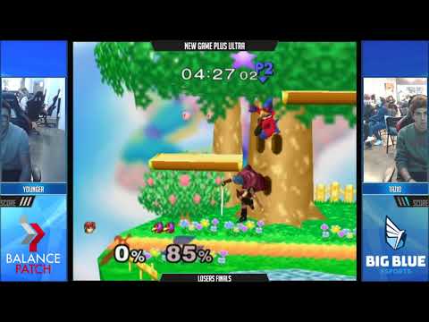 NGPU 15 SSBM - Younger (Falco) vs. tazio (Marth) - Melee LF