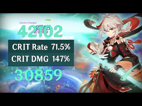 How I build the BEST DPS Kazuha | Genshin Impact