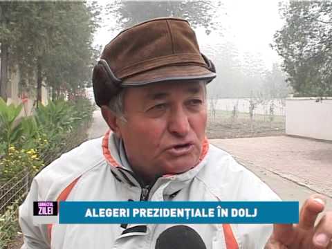 ALEGERI PREZIDENTIALE IN DOLJ - Subiectul Zilei - 03.11.2014