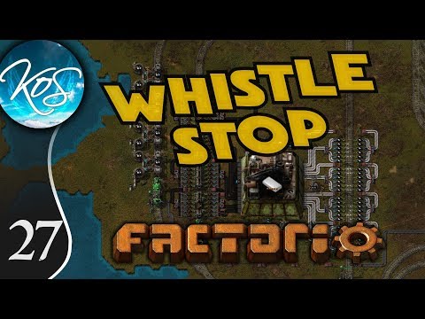 Whistle Stop Factorio Ep 27: SERENDIPITOUS ASSEMBLER - Mod Spotlight, Let's Play, Gameplay