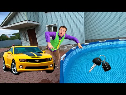 Mr. Joe Found CHEST in POOL with Car Key from an Audi Q3 13+