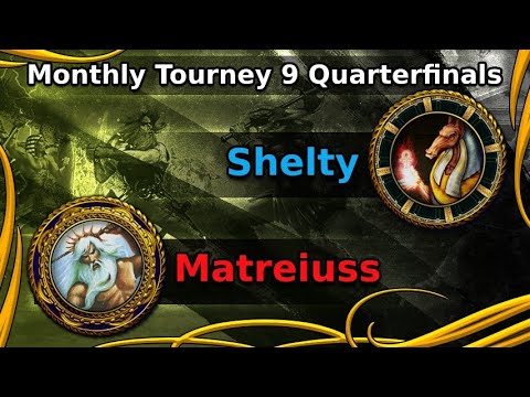Age of Mythology: Shelty vs Matreiuss - Meta Plays Monthly Tournament #9 - Quarterfinals