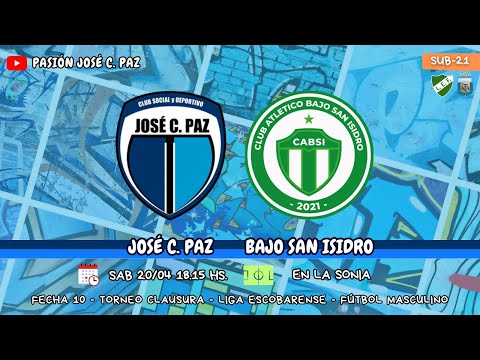 [Reserva] José C. Paz vs Bajo San Isidro // PASIÓN JOSÉ C. PAZ