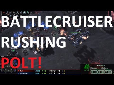 Battlecruiser rushing Polt! - Polt vs SuperNova! - TvT - Starcraft 2