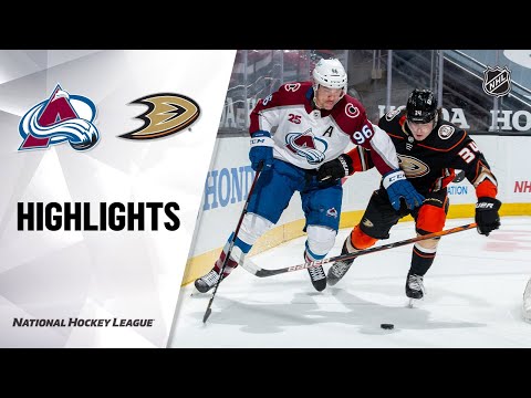 Avalanche @ Ducks 4/11/21 | NHL Highlights