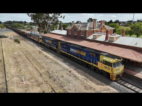 7XM4 - NR35 NR8 Stawell Station Drone