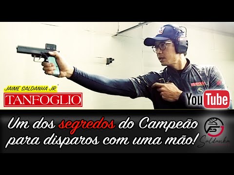 Jaime Saldanha Jr. reveals one of his secrets for shooting well with one hand!!!