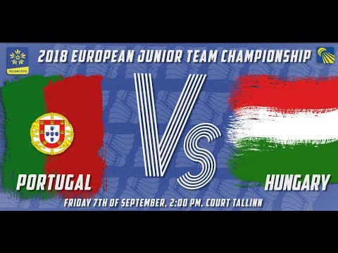 Portugal (Coelho/ Pardilho) vs Hungary (Madarasz / Papai) - D1M5 - European Jnr. Team C’ships 2018