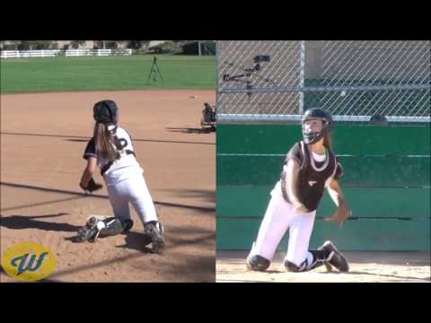 Abbey Jean Hoesman's Softball Skills Video - 2020 C/1B - So Cal Athletics 18U-Marinakis