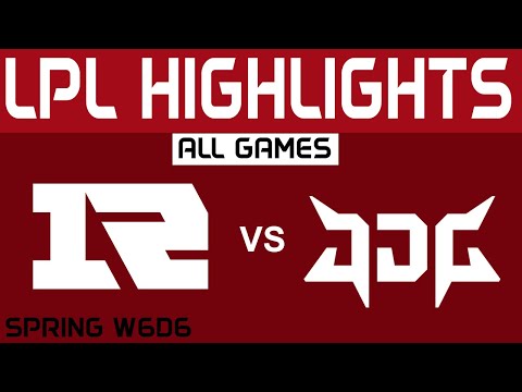 RNG vs JDG Highlights ALL GAMES LPL Spring Split 2024 Royal Never Give Up vs JD Gaming by Onivia