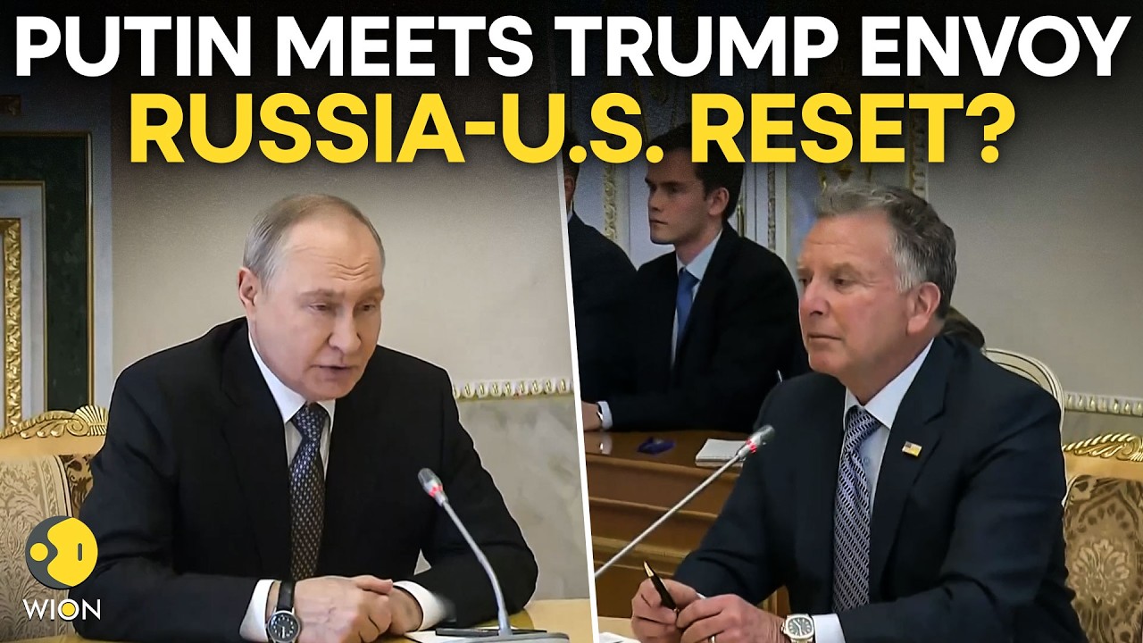 LIVE: Putin Meets Witkoff as Russia-US Diplomatic Talks Continue | WION