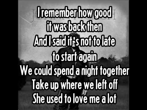 JOHNNY CASH - She Used To Love Me A Lot (Lyric Video)
