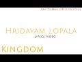 Hridayam Lopala Lyrical Song Kingdom Movie Ravi Charan Cherry WhatsApp Status