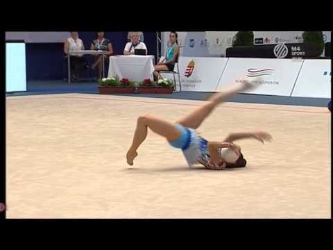 Katsiaryna Halkina Ball EF 2015 Budapest World Cup (HD)