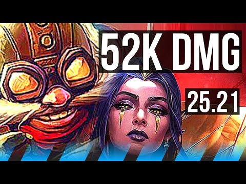 CORKI vs LEBLANC (MID) | 52k DMG, 16/3/9, Legendary | KR Challenger | 25.21