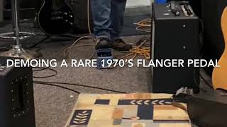 Video thumbnail for Secret Guitars / Rare 70’s PedalFlanger by Brody vs the People