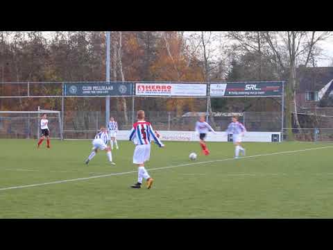 (A) ASC Nieuwland JO15-1 vs Hoogland JO15-1 op 25-11-17