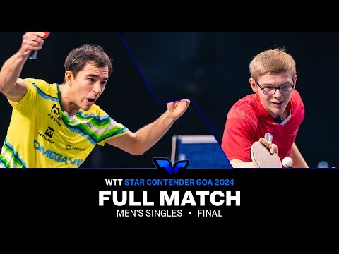 FULL MATCH | Felix LEBRUN vs Hugo CALDERANO | MS F | #WTTGoa 2024