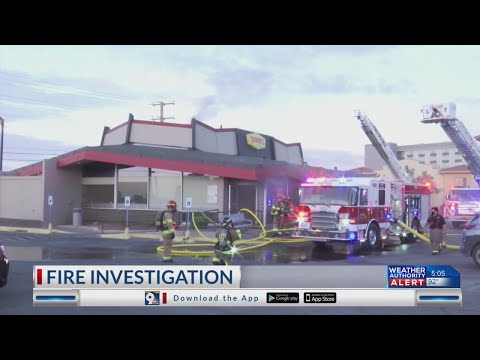 Fire crews respond to fire at Denny's in Central El Paso