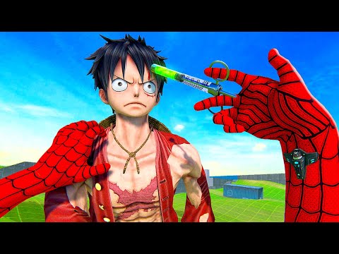 50 Ways to Kill LUFFY from One Piece - Bonelab VR Mods