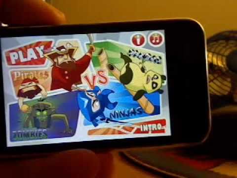 *Addictive* Panda's vs Ninja's vs Zombie's vs Pirates App review for the iPhone, iPod Touch and iPad