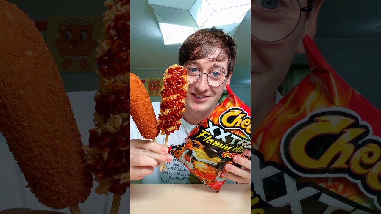 Flaming Hot Korean Corndogs Big Backtivities!