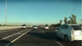 preview picture of video 'Tonopah to Phoenix, Arizona on Papago Freeway, I-10, Interstate 10'