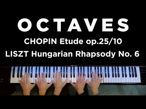 A lesson on Octave Technique: Chopin VS Liszt