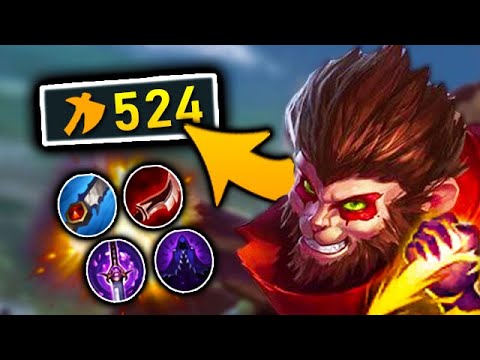 This Wukong Jungle build seriously does TOO MUCH DAMAGE! 500 AD Full Lethality!