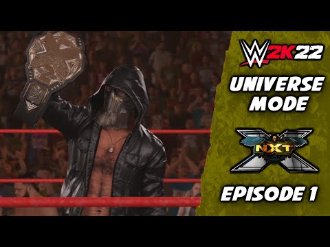 WWE 2K22 - Universe Mode - NXT Episode 1