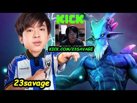 NEW BROKEN CARRY? 😱 23savage Leshrac Melts Everyone in Patch 7.40