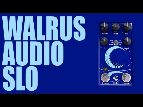 Walrus Audio Descent Reverb / Octave Machine 2015 - Present - Blue image 2