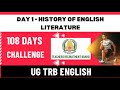 UG TRB ENGLISH 108 Challenge Day 1