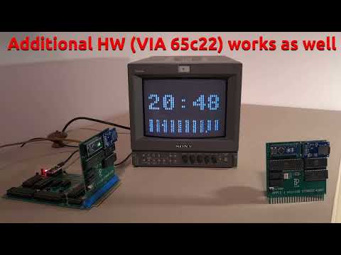 Apple-1 microSD Storage Card compatibility tests with Replica-1