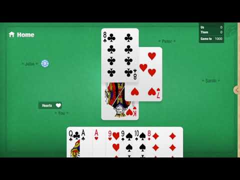 Belote Coinche - card game video