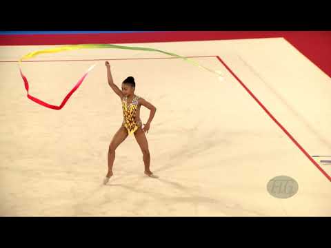 PEERAMATUKORN Piyada (THA) - 2019 Rhythmic Junior Worlds, Moscow (RUS) - Qualifications Ribbon