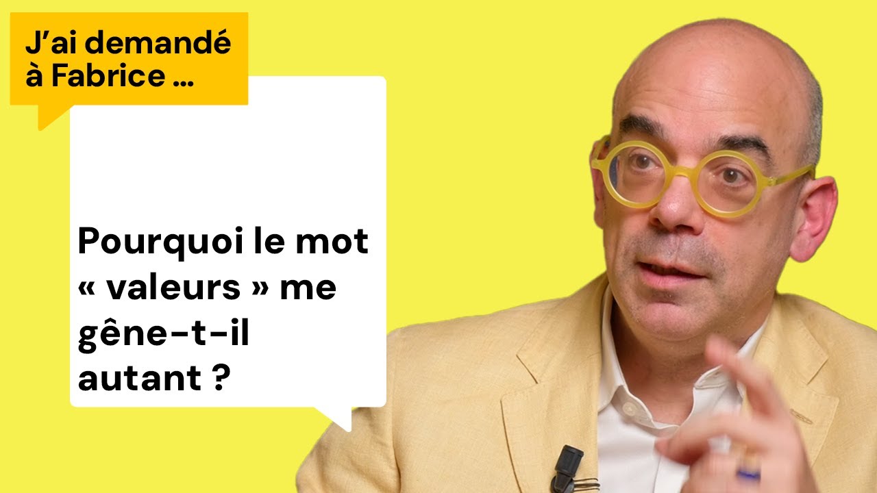 Les fausses valeurs du capitalisme - J'ai demandé à Fabrice